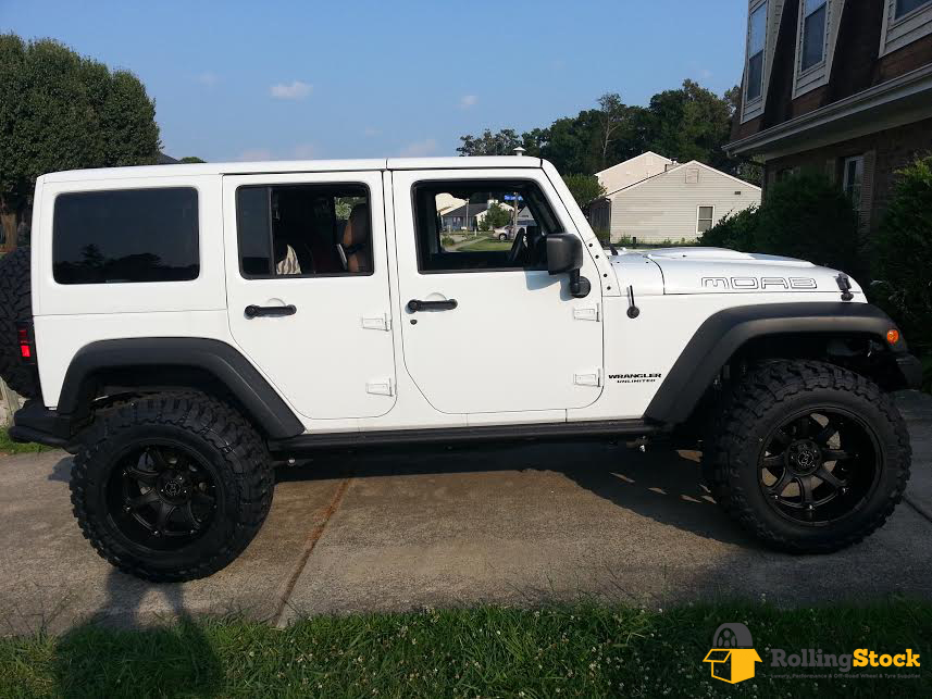 Jeep Wrangler Black Rhino Glamis Wheel 1