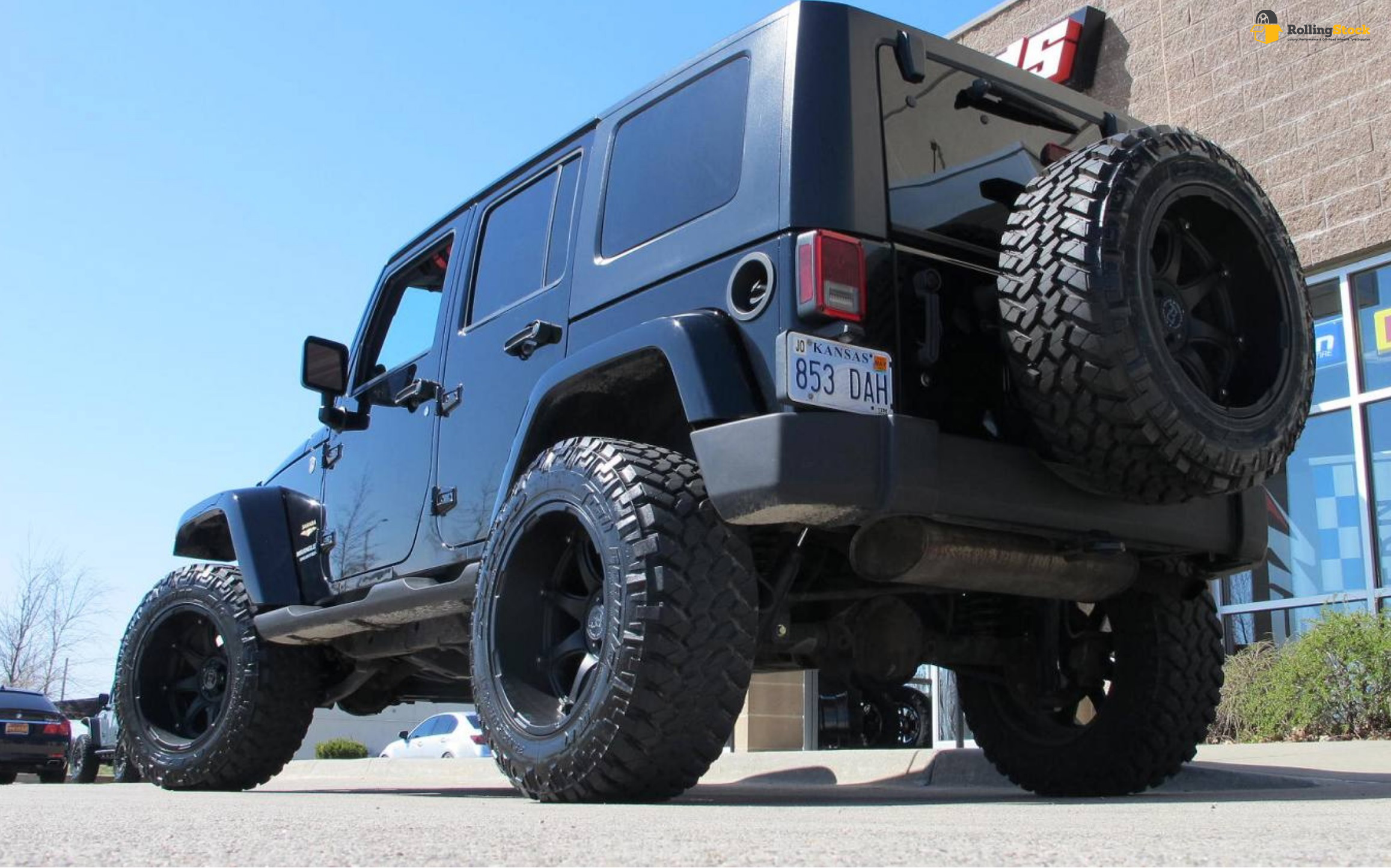 Jeep Wrangler Black Rhino Glamis Wheel 4