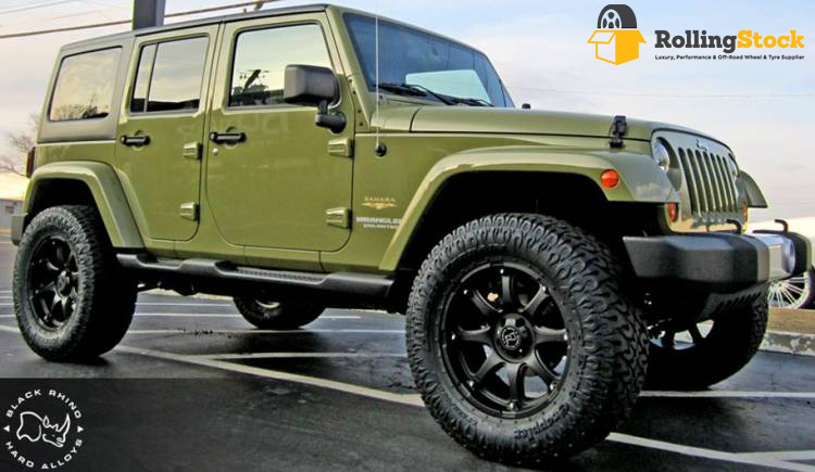 Jeep Wrangler Black Rhino Glamis Wheel 6